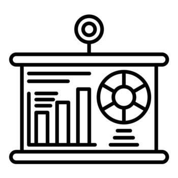 Business Presentation vector icon