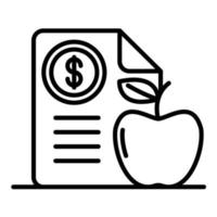 Educators Discount vector icon