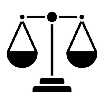 Balance vector icon
