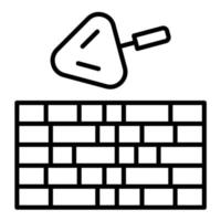 Brickwall vector icon