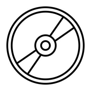 CD vector icon