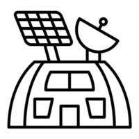 Space Station vector icon