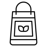 Eco Bag vector icon