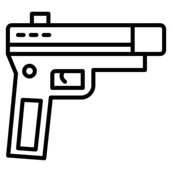 Gun vector icon