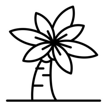 Palm Tree vector icon