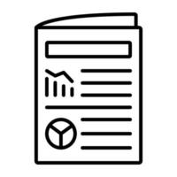 Business News vector icon