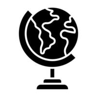 Globe vector icon