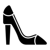 mujer Zapatos vector icono