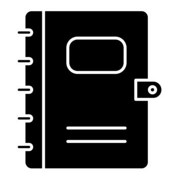 Notebook vector icon
