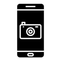 Phone Camera vector icon