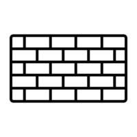 Bricks vector icon