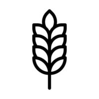 Wheat vector icon