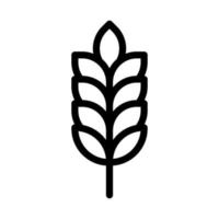 Wheat vector icon