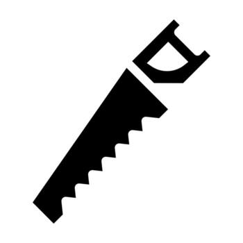 Sawing vector icon