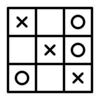 Three in a row vector icon