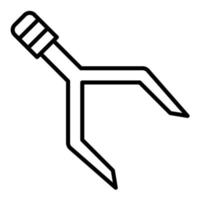 Tweezers vector icon