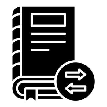 Book Exchange vector icon
