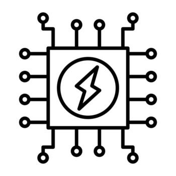Energy System vector icon