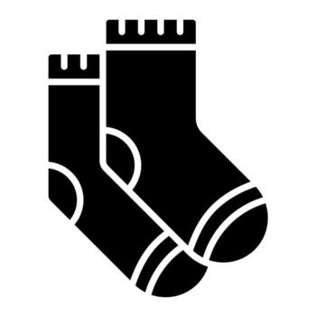 Socks vector icon
