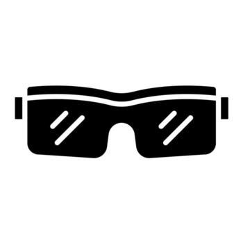 Goggles vector icon
