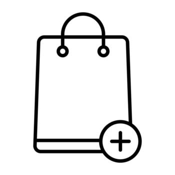 compras artículos vector icono