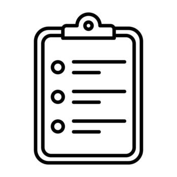 Notes vector icon