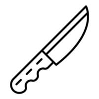 icono de vector de cuchillo