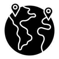 Worldwide Location vector icon