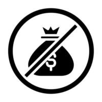 Corruption vector icon