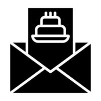 Birthday Invite vector icon