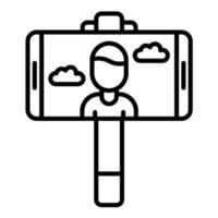 icono de vector de vlog