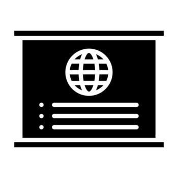 icono de vector de geografía