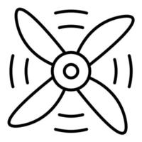 Propeller vector icon