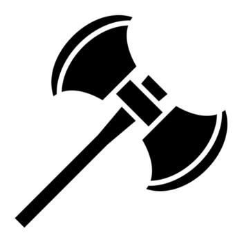 Old Axe vector icon