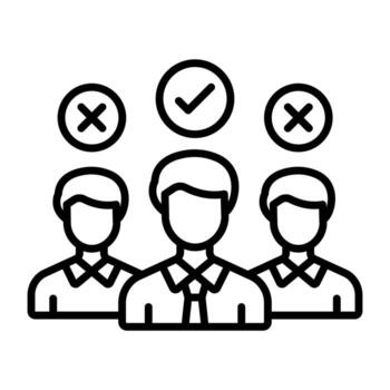 Selection vector icon