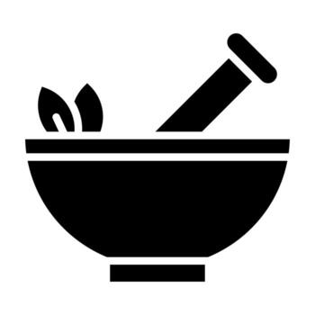 Mortar vector icon