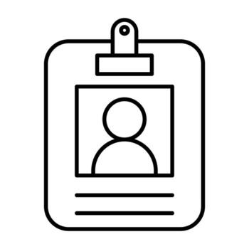 Press Pass vector icon