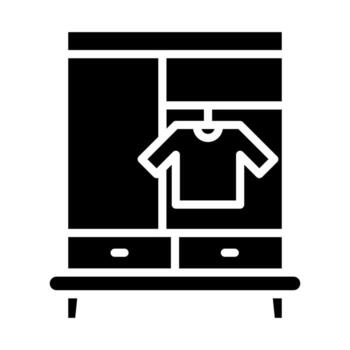 Wardrobe vector icon