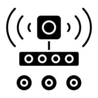 Autonomous vector icon
