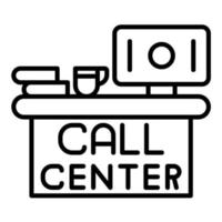 Call Center vector icon