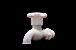 White plastic spigot photo