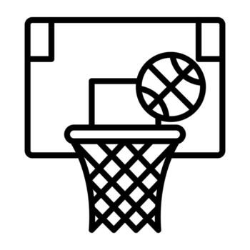 Basketball vector icon