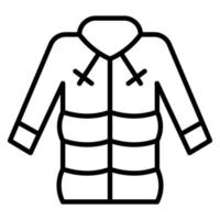 Winter Jacket vector icon