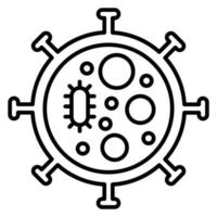 Virus vector icon