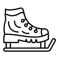 Ice Skate vector icon