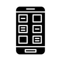 Mobile App vector icon