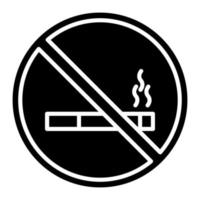 No Smokeing Area vector icon