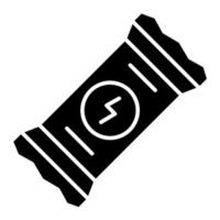 Energy Bar vector icon