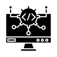 Algorithm vector icon