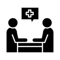 Consultation vector icon